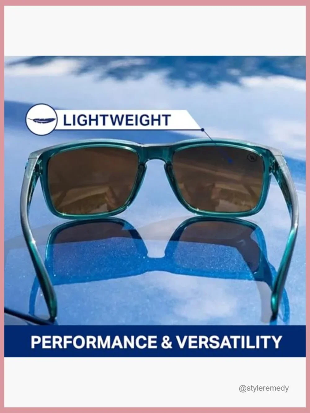 Polarized Sunglasses Active Style Durable Frame 100% UV Protection